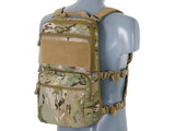 RYGSÆK M/ MOLLE FRONT - MULTICAM