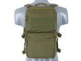 RYGSÆK M/ MOLLE FRONT - OD GREEN