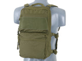 RYGSÆK M/ MOLLE FRONT - OD GREEN