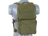 RYGSÆK M/ MOLLE FRONT - OD GREEN