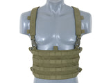 RYGSÆK M/ MOLLE FRONT - OD GREEN