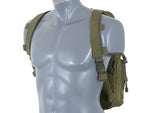 RYGSÆK M/ MOLLE FRONT - OD GREEN