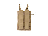 DOUBLE PISTOL MAG POUCH - TAN