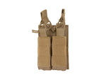 DOUBLE PISTOL MAG POUCH - TAN