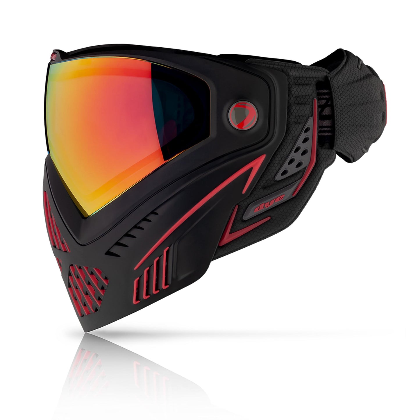 Maske I5 Fire Blk/Red 2.0