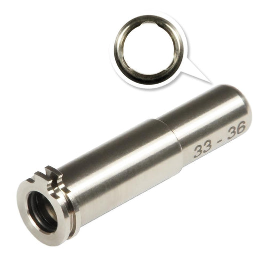 JUSTERBAR TITANINUM CNC NOZZLE 33-36MM