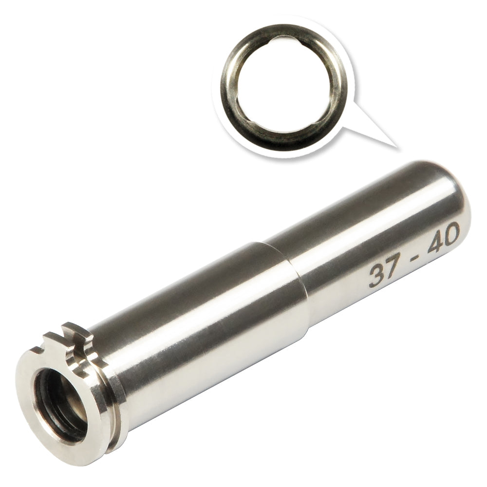 JUSTERBAR TITANINUM CNC NOZZLE 37-40MM