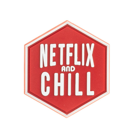 NETFLIX AND CHILL - VELCRO PATCH