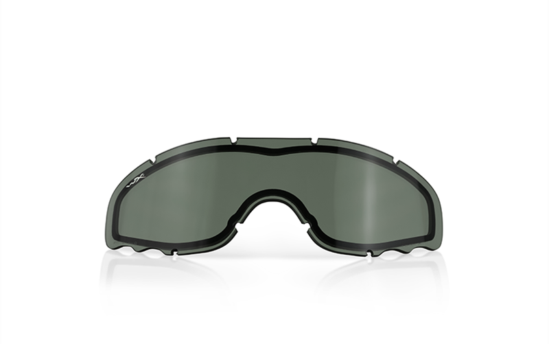 SPEAR DUAL, Matte Sand Color Frame, Grey/Clear/Clear Orange Lens