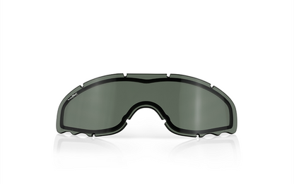 SPEAR DUAL, Matte Sand Color Frame, Grey/Clear/Clear Orange Lens