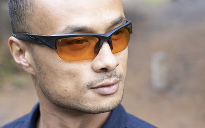 WX VALOR 2.5, Matte Black Frame, Grey/Clear/Light Orange Lens