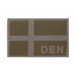 PVC PATCH DANSK FLAG - CAMOUFLAGE