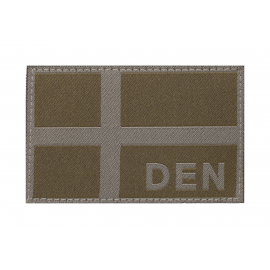 PVC PATCH DANISH FLAG - CAMOUFLAGE