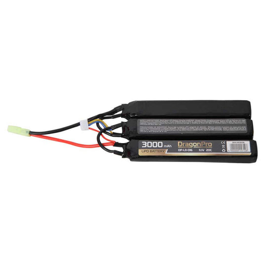 11.1V 3000mAh 20C LiPO (Butterfly) 128x21x17.5mm