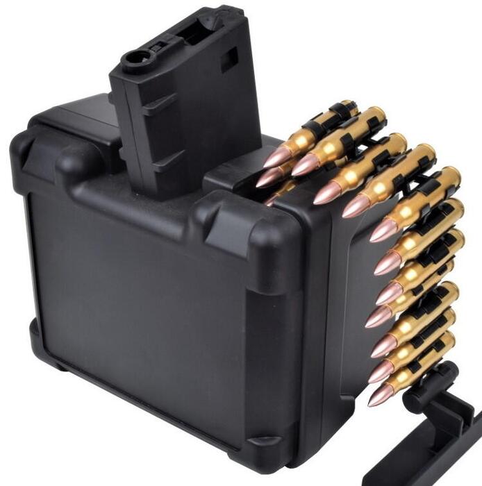 BOX MAGAZINE 2500 ROUNDS Airsoftgeek box-magazine-2500-rounds-airsoftgeek