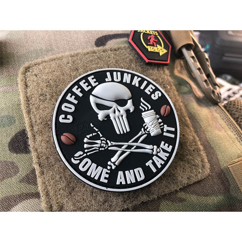 Pirat Punisher Coffee Junkies Patch