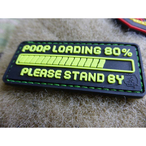 Poop Loading Patch Green
