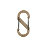 S-BINER® PLASTIK DUAL Karabinhage, TAN - STØRRELSE 2