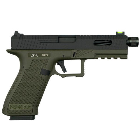 SSP18 GBB Pistol -  Co2 OD Green