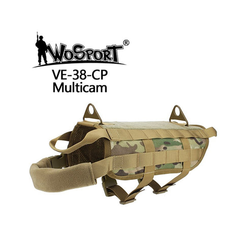 Tactical Dog Vest - Multicam