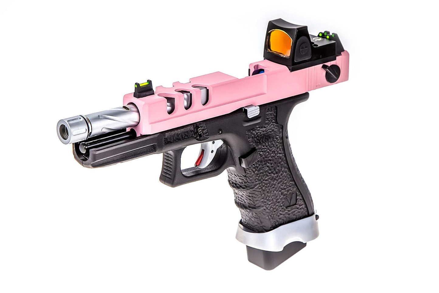 EU18 VENTED GBB SORT/PINK + BDS (FULDAUTO)