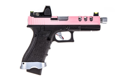 EU18 VENTED GBB SORT/PINK + BDS (FULDAUTO)