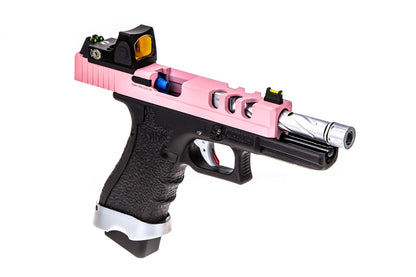 EU18 VENTED GBB SORT/PINK + BDS (FULDAUTO)