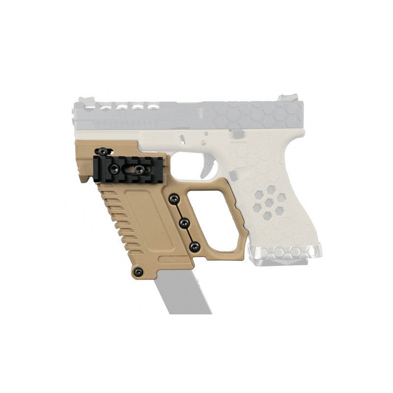 RAIL BASE LOADING DEVICE TIL G17/G18/G19 - TAN